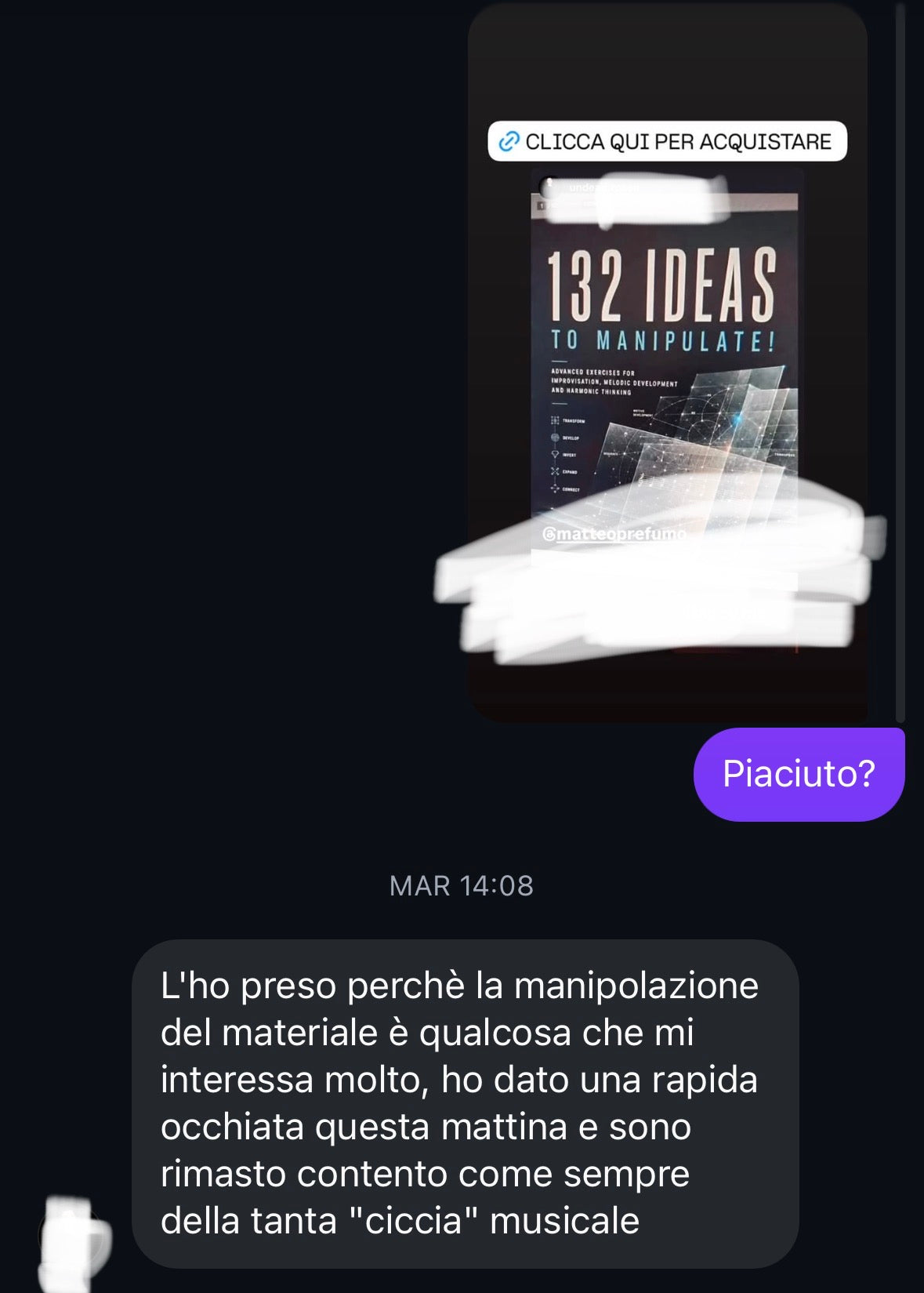 132 Ideas To Manipulate: Advanced Exercises For Improvisation, Melodic Development and Harmonic Thinking